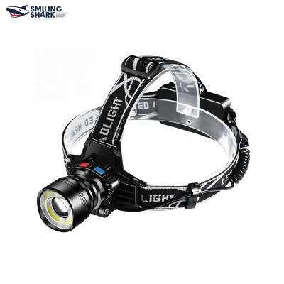 Hot Selling High Power Lithium Battery Sensor Headlight Rotating focusing DC Charge Ultra Bright T6 Headlamp