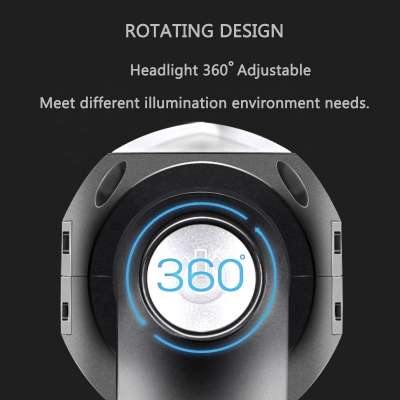 high quality strong power headlamp rotating focusing USB rechargeable Ultra Bright T6 headlight