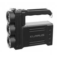 KLARUS RS80GT 10000 Lumen Searchlightn XHP70.2 Powerful Bright LED Rechargeable Torch Includes Li-ion Battery Pack