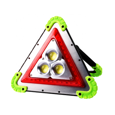 Smilingshark Portable Triangle Emergency led work light waterproof indicator light car repair emergency light with power bank