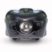 Motion sensor switch led lighting waterproof brightness 190 lumen led headlamp flashlight with adjustable headband