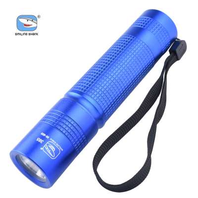 SMILINGSHARK Power bank Mini torch flashlight Tactical Outdoor light Aluminum alloy LED Rechargeable lights