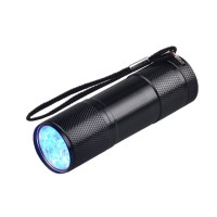 Aluminum Alloy Cheap Mini Promotional UV 395nm Led Purple Blake Light UV Flashlight