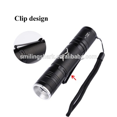 Smilingshark XML-T6 led tactical flashlight for diving rechargeable led diving torch light, under water diving flashlight