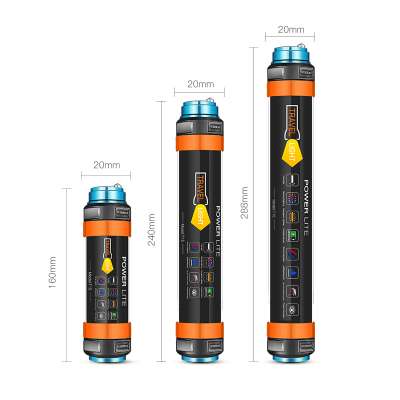 Smilingshark Multi-functional Rechargeable led emergency flashlight with power bank mosquito repellent lamp usb camping lamp