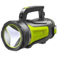 Smilingshark multi-functional rechargeable led camping light high power usb searchlight with power indicator